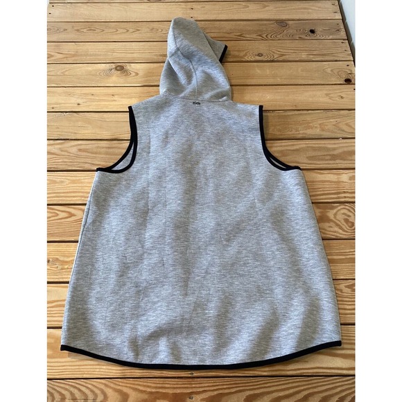 NEW Zuda Full Zip Hooded Vest Size Medium Men’s Grey - Picture 2 of 6